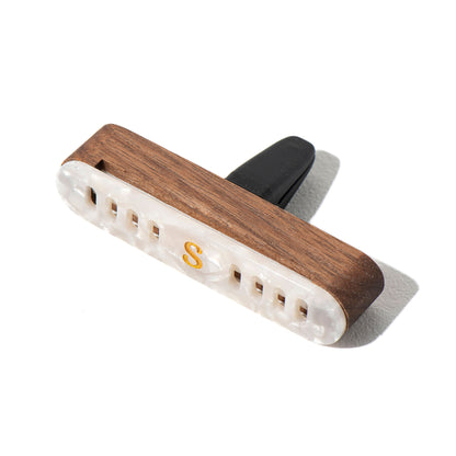 Scentopia Pearl walnut wood car fragrance diffuser