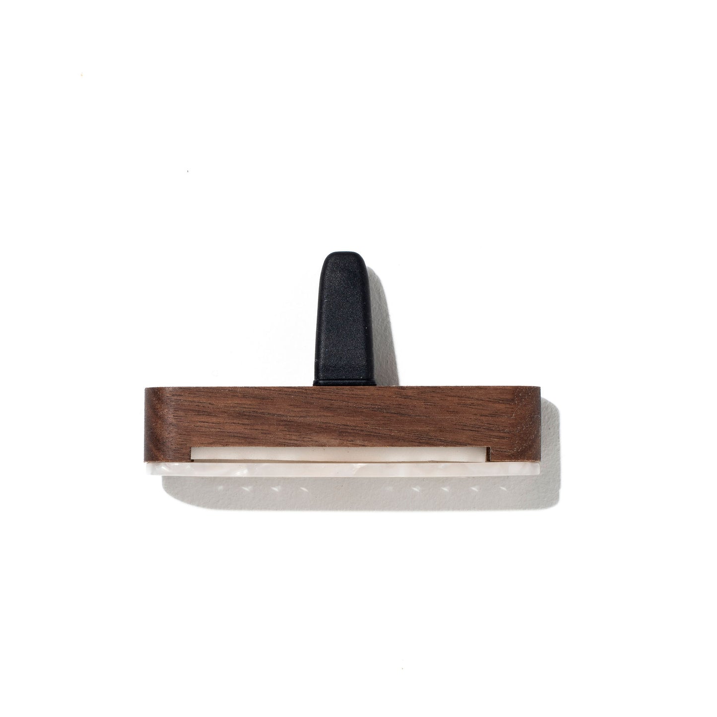 Scentopia Pearl walnut wood car fragrance diffuser top view