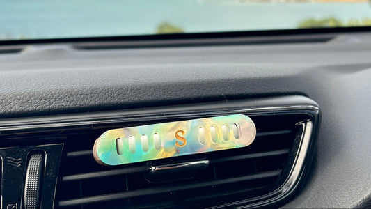 Scentopia Mermaid car diffuser in car vent