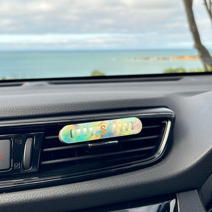 Scentopia Mermaid car diffuser in car vent