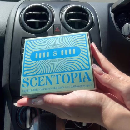 Midnight Refillable Car Diffuser + Sunburst Essential Oil